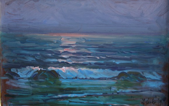 Breakers along the Malabar Coast