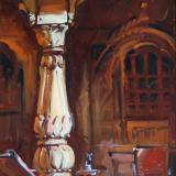 A Column on the Haveli porch, Jaisalmer