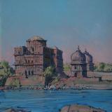 Cenotaphs near Orchha
