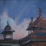 Chattri, Jehangir Mahal, Orchha