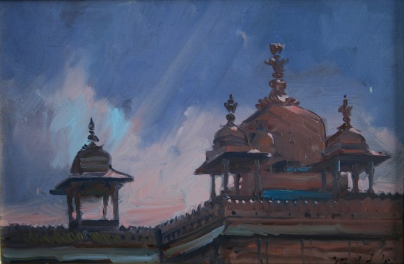 Chattri, Jehangir Mahal, Orchha