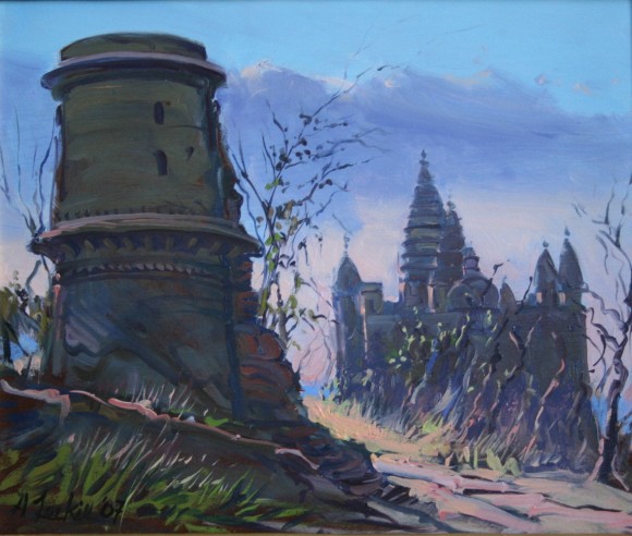 Ruin and Temple,Orchha