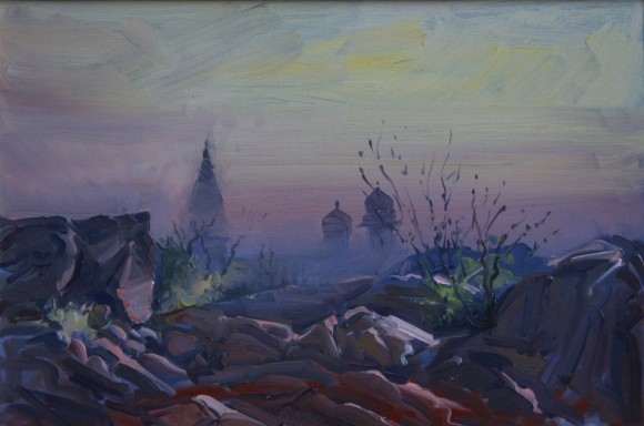 Sunrise,Orchha
