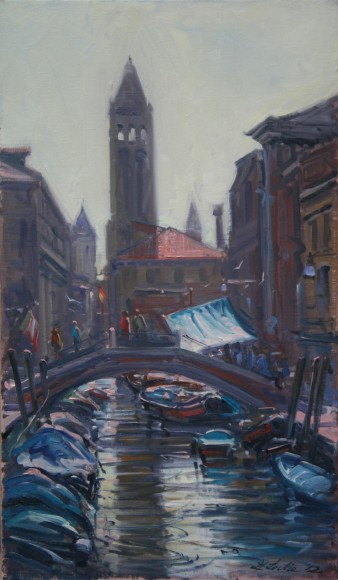 Early morning light, Rio S. Barnaba