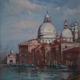 Grand Canal with S. Maria della Salute