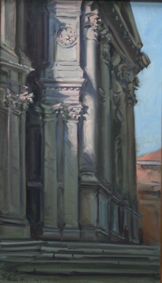 Left Facade of the Salute