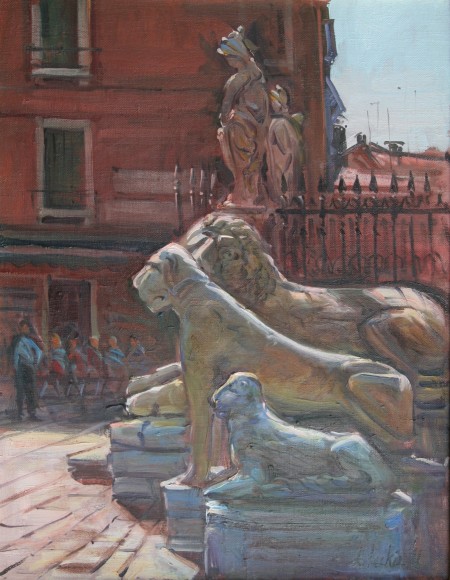  The Lions od the  Arsenale, late afternoon