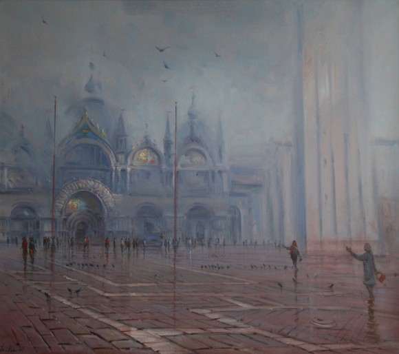 San Marco,misty morning