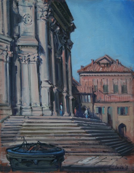 Steps at the S. Maria della Salute