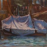Venetian Sailboat, Giudecca