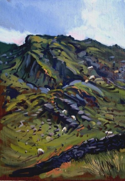 Sheep, Welch Hillside