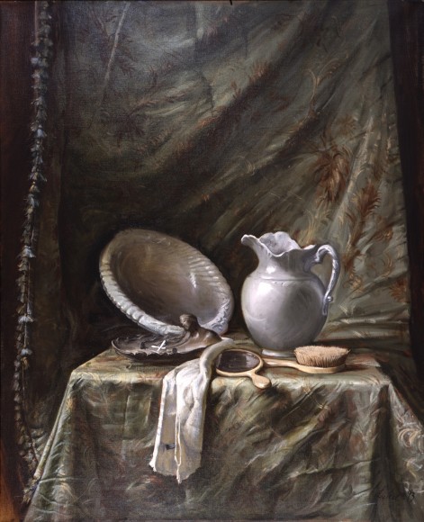 Water Basin and Pitcher