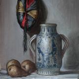 Tuscan Vase and Indian Cap