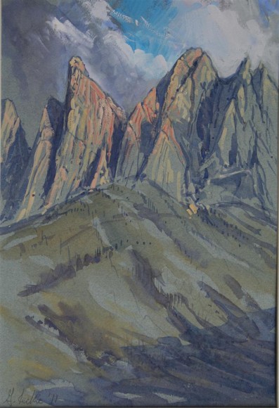 Dolomite Mtns. Val di Funes