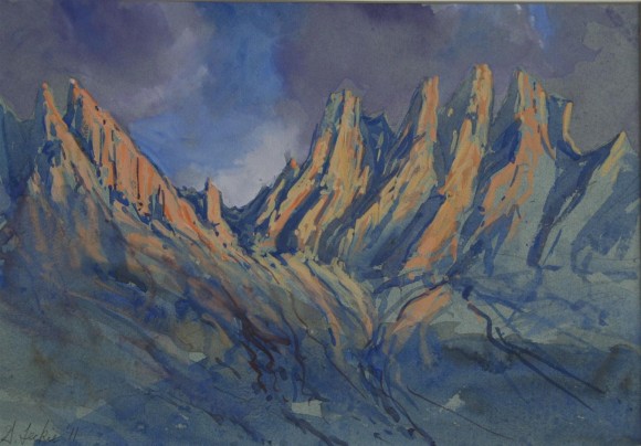 Odle Gruppo, Late Evening