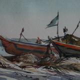 Outrigger Boats, Goa, India