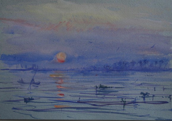Sunrise, South India 
