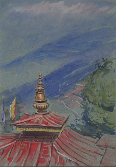 Tibetan Temple, Darjeeling