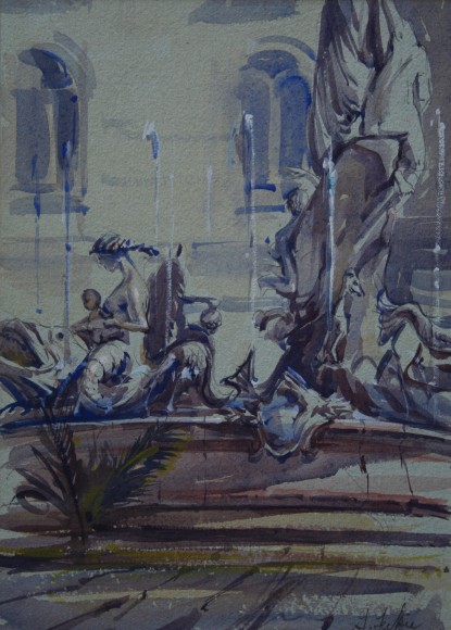 Fountain of Artemis, Syracusa, Sicily