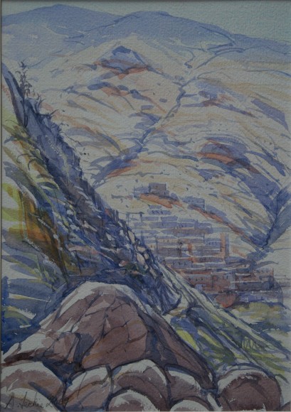 In the Atlas Mtns near Imlil, Morocco