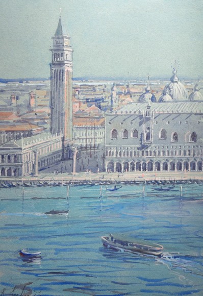 S.Marco from S. Giorgio Maggiore; 35x25cm