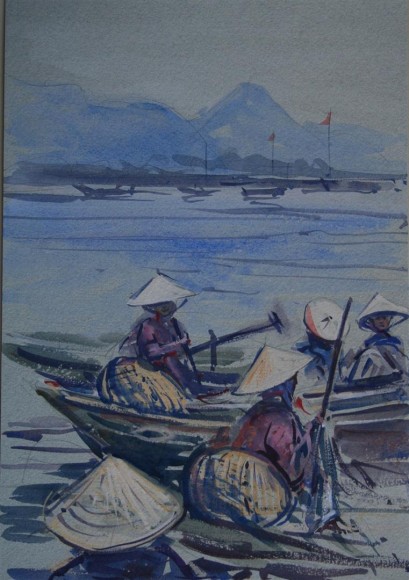 Fisherwomen, Hoi An, Vietnam